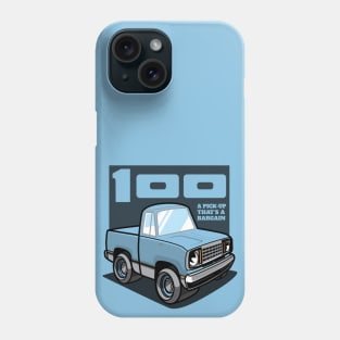 Light Blue - D-100 (1978 - White-Based) Phone Case