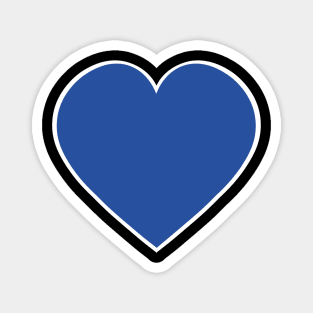 Blue heart Magnet