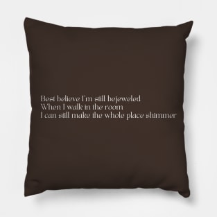 Bejeweled lyrics Pillow