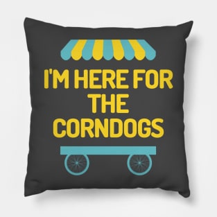 Corndogs Pillow