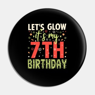 7th birthday gifts Pin