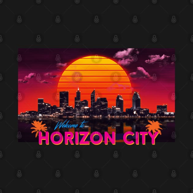 Welcome to Horizon City by patrickkingart