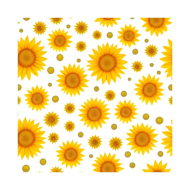 Sunflowers Pattern by Salasala