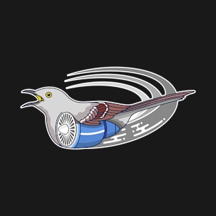 bird and engine art T-Shirt