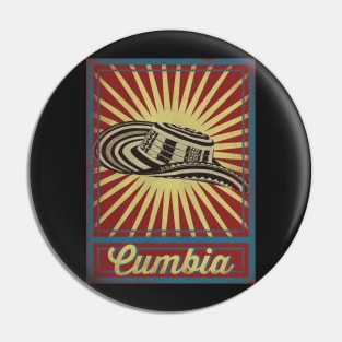 Cumbia Poster Pin