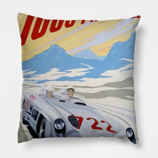 Stirling moss and denis  jenkinson Pillow