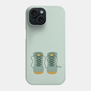 Hikers boots Phone Case