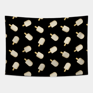 White Chocolate Ice Cream Stick Pattern Tapestry