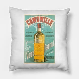 Antique Camomille Liqueur Poster Pillow