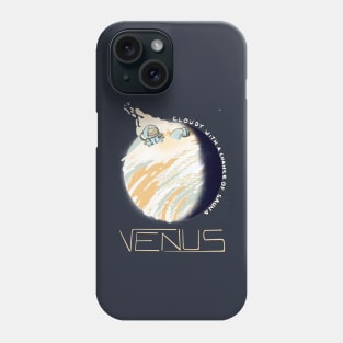 Astronaut manatee in space: Venus Phone Case