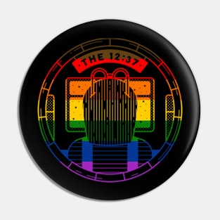 Pride Logo - Rainbow Flag Pin