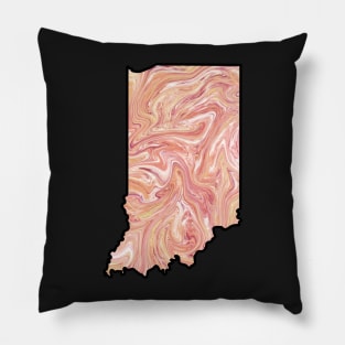 Customizable Indiana “home” placement Pillow