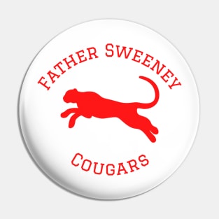 Father Sweeney Cougars Pin