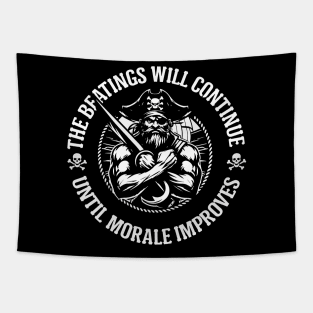 The Beatings Will Continue until Morale Improves Tapestry