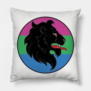 An Tir Pride - Agender - Populace Badge Style 1 Pillow