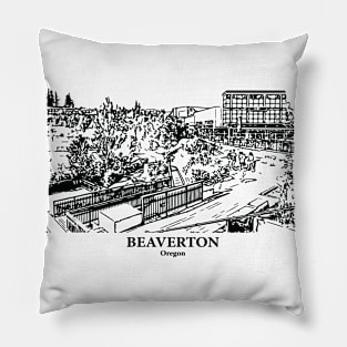 Beaverton - Oregon Pillow