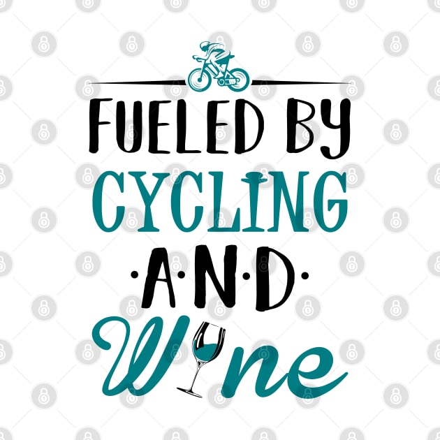 Fueled by Cycling and Wine by KsuAnn