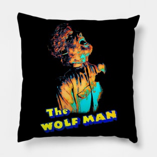 The Wolf Man Pillow