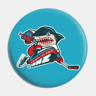 Defunct Long Island Jawz Roller Hockey Pin