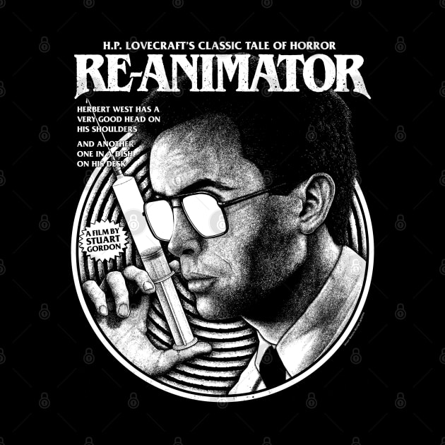 Reanimator, Herbert west, Lovecraft by PeligroGraphics