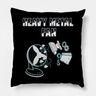 Heavy Metal Fan Pillow