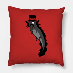 Fancy Melanoid Axolotl Pillow