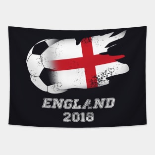 England 2018 Soccer Championship Football Tapestry