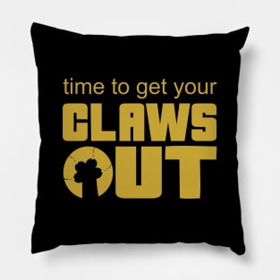 Time to get your claws out! Pillow