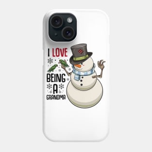 Christmas Snowman Phone Case