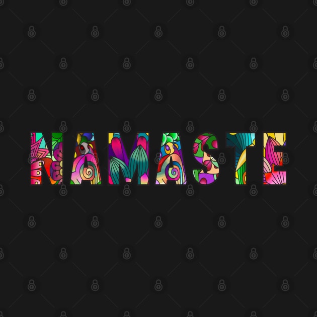 Namaste in colour by My Tiny Apartment