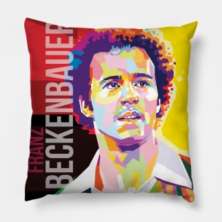 Franz Beckenbauer football legend Pillow