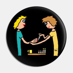 Nail Bar Salon Technician Pin