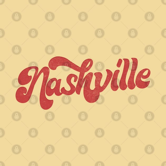 Nashville  // Retro Typography Design by DankFutura