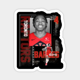 Toronto Raptors Scottie Barnes 4 Magnet