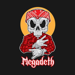 Skull Gangsta Megadeth T-Shirt