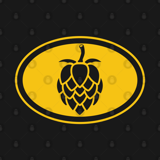 The Beer Hops (yellow) by dkdesigns27