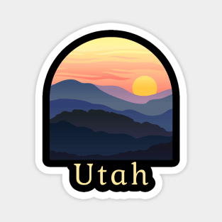 Utah snowboarding - Utah Camping Magnet