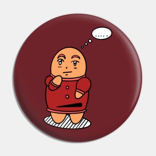 I am thinking my friend colour Pin