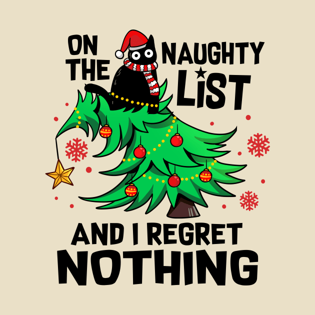 On The Naughty List I Regret Nothing by taillesscat