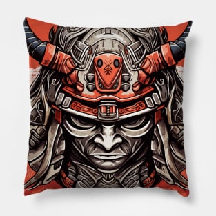 tribal helmet Pillow