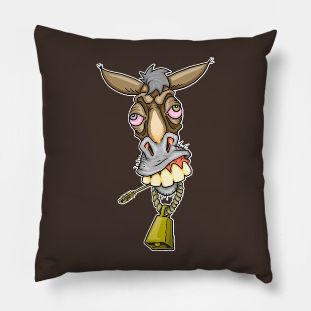 Donkey Pillow by Laughin' Bones