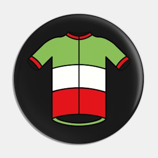 Italian Cycling Jersey Pattern Pin