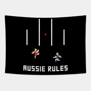 Aussie Rules Pixel Tapestry