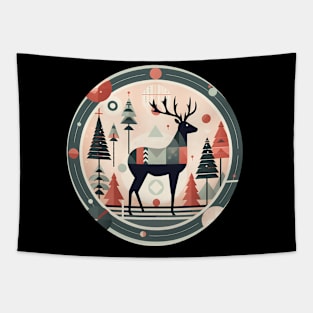 Deer in Ornament, Love Deers Tapestry