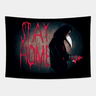 Stay Home Doctor Tapestry