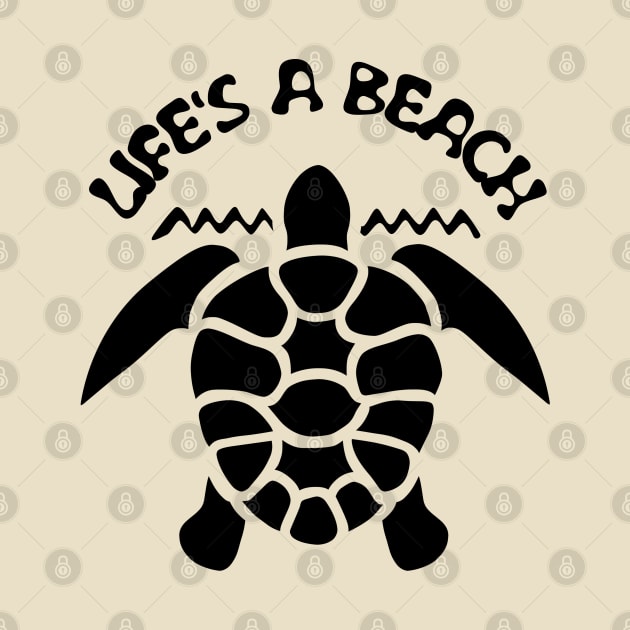 Life's a beach - Sea Turtle by TMBTM