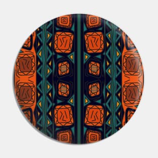 Ethnic background folk african pattern Pin