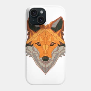 Geometrical Fox Phone Case