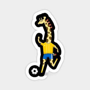 Soccer Girafe Magnet