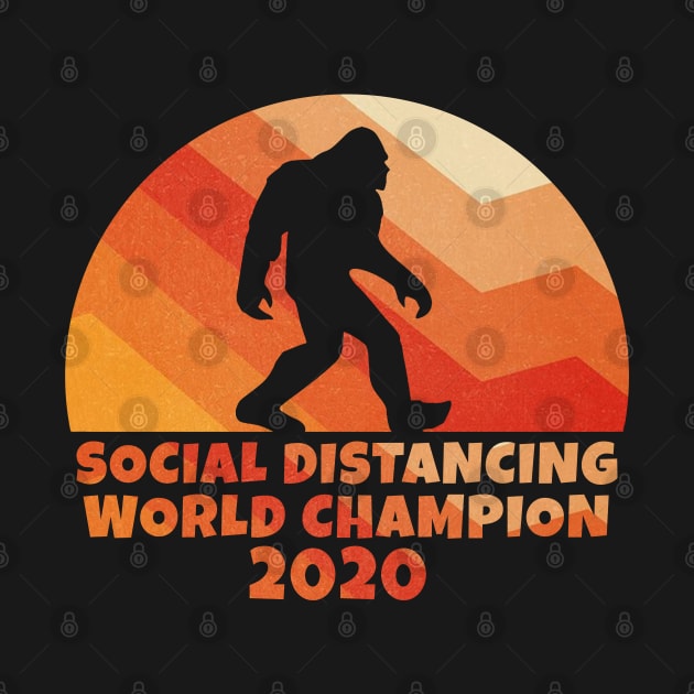 Social Distancing champion by Tekad Rasa